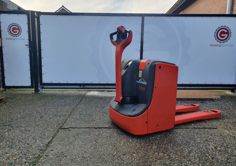 Foto 1: Palletwagen, model: Linde T20 palletwagen